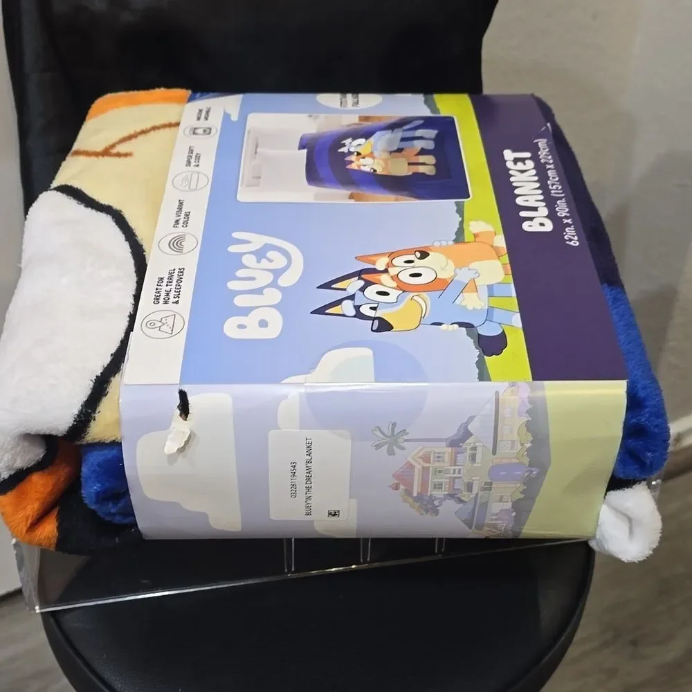 Bluey In‎ The Dreams Microfiber Twin Blanket